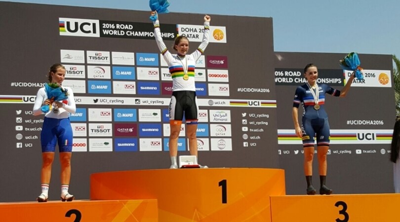 Ciclismo, prima medaglia per l'Italia: argento Morzenti