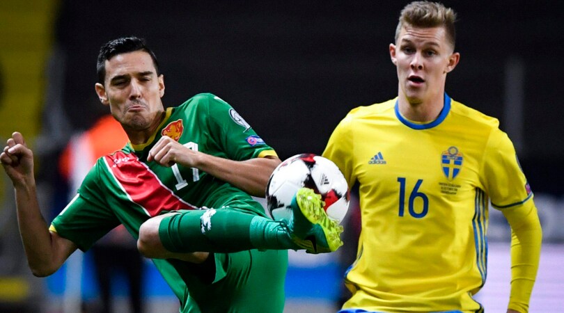 Svezia-Bulgaria 3-0: in rete Lindelöf, Hiljemark e Toivonen