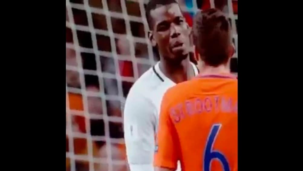Pogba-Strootman, scintille durante Olanda-Francia