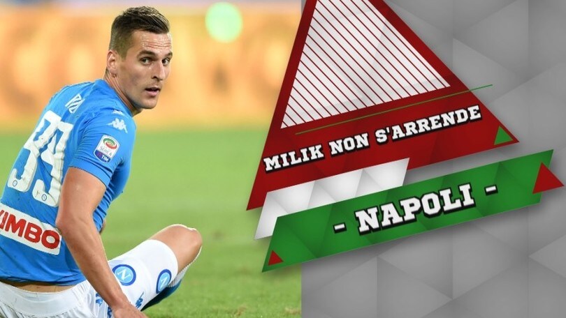 Napoli, medico Polonia: "Milik non si arrende mai"