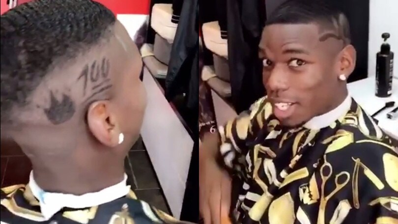 FOTO Pogba festeggia il gol con un nuovo taglio
