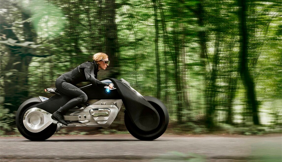 BMW: nessun incidente sulla moto del futuro