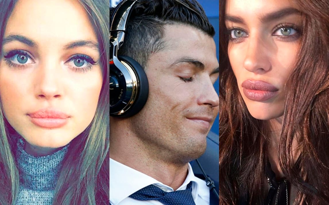 FOTO Cristiano Ronaldo si innamora della sosia di Irina Shayk