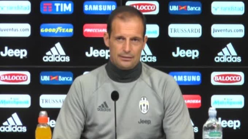 Allegri: "Marchisio? Andiamo con calma"