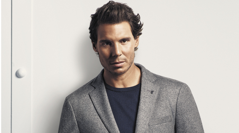 Rafael Nadal per la collezione Tailored di Tommy Hilfiger