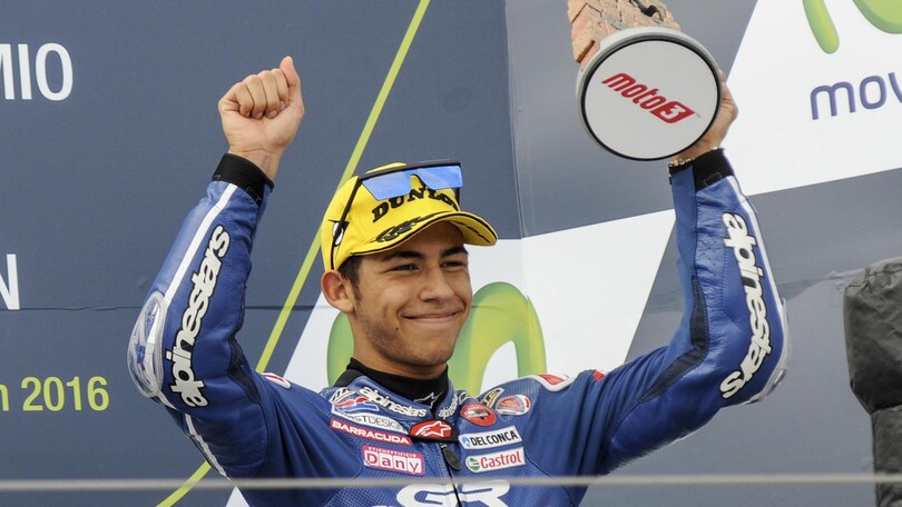 Moto3, intervento riuscito per Bastianini
