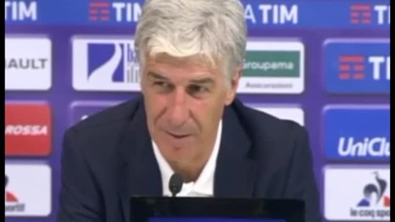 Gasperini: "Bravi a chiudere ogni giocata della Fiorentina"