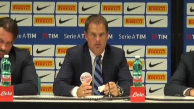 De Boer: "Settanta minuti buoni, poi perso la testa"