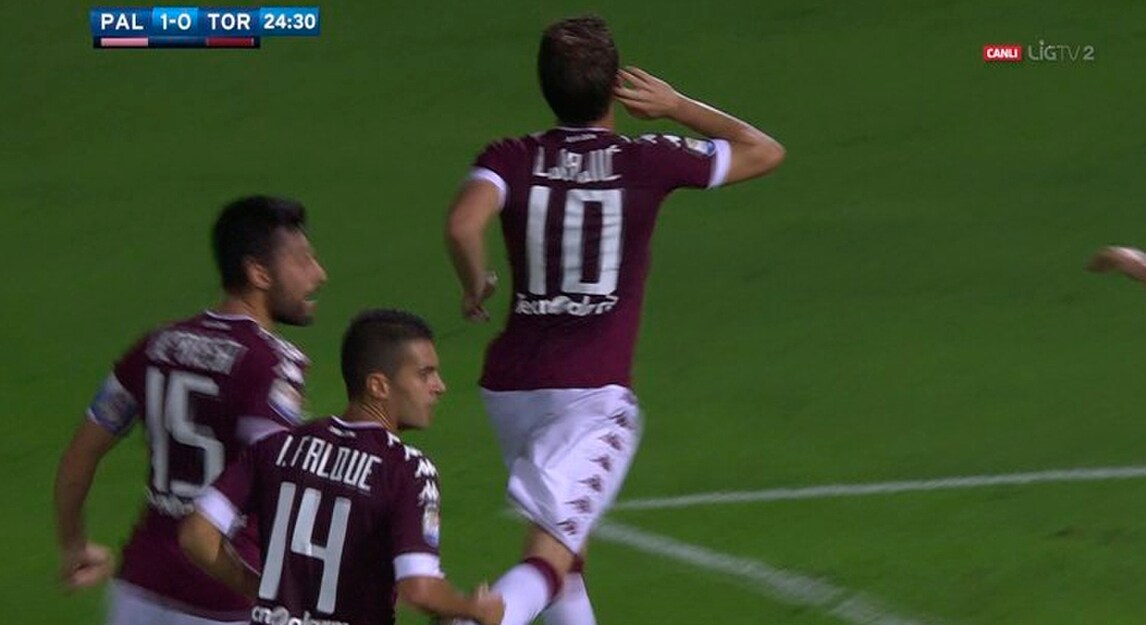FOTO Ljajic fa arrabbiare i giocatori del Palermo