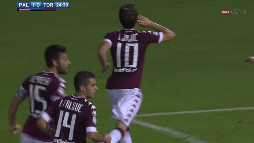 FOTO Ljajic fa arrabbiare i giocatori del Palermo