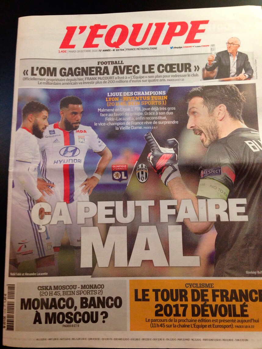 Lione-Juventus, francesi pessimisti: «Servirebbe un exploit»