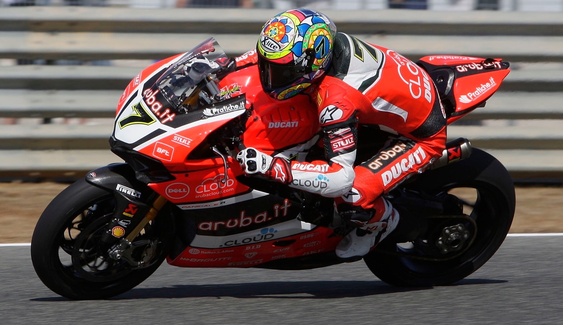 SBK Ducati, Davies: «Grazie al team, per me è un record»