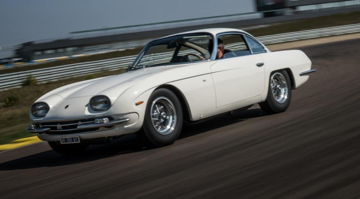 Lamborghini 350 GT, l'icona del Toro torna a correre