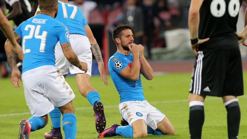 Champions League, Napoli-Besiktas 2-3: Aboubakar piega gli azzurri