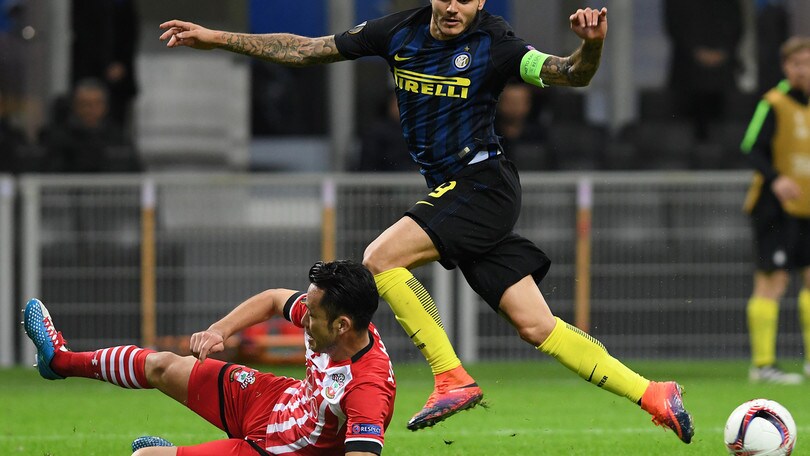 Inter, vittoria di misura con il Southampton