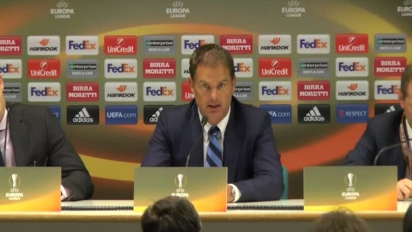 De Boer: "Stiamo migliorando sulle palle inattive"