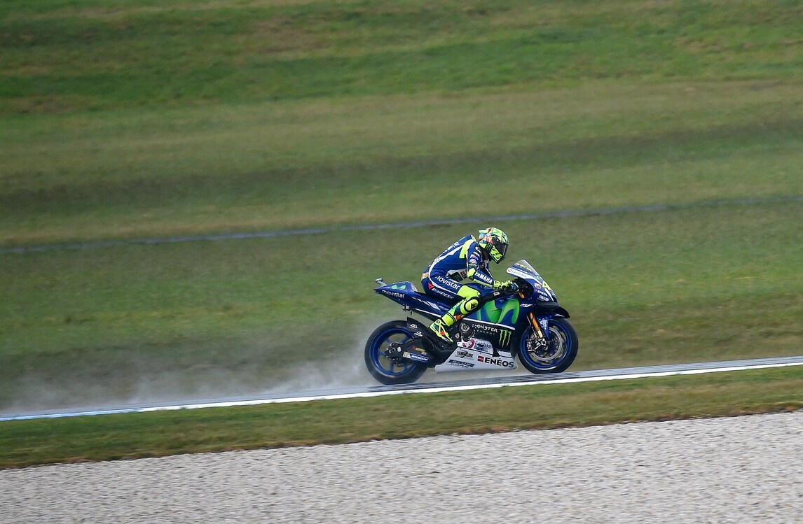 MotoGp Australia, Rossi: «Condizioni difficili, molto freddo»