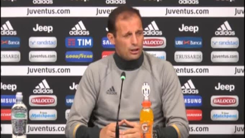 Allegri: "Complimenti al Milan"