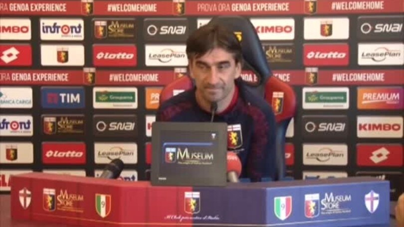 Juric: "Un peccato non essere in panchina"