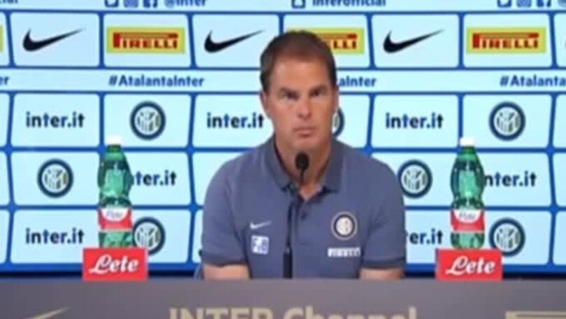 De Boer: "Esonero? Lavoro e sono fiducioso"