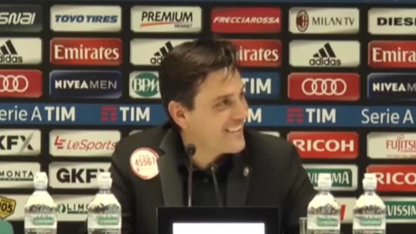 Montella: "E' anche il Milan di Galliani"