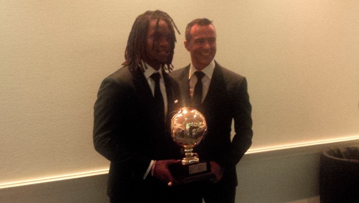 Golden Boy 2016, Renato Sanches: «Vi sono grato per questo premio»