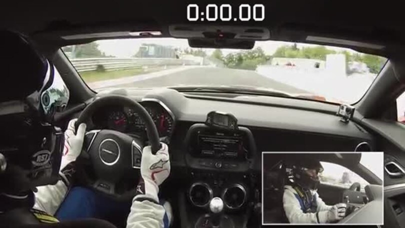 Chevrolet Camaro ZL1 da record al Nurburgring