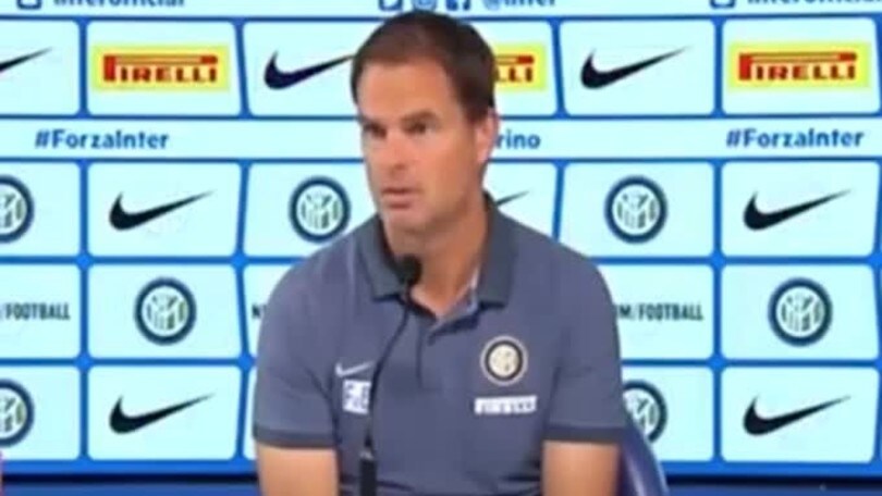 De Boer: "Torino? Squadra che gioca e pressa"