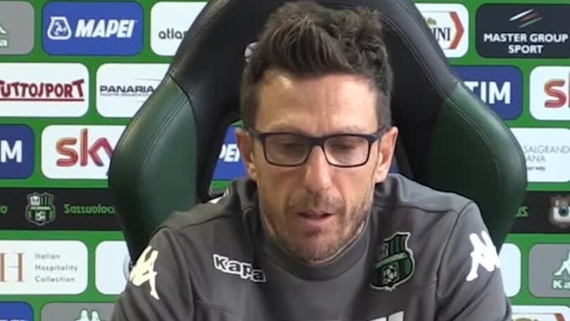 Di Francesco: "La Roma ci è superiore"
