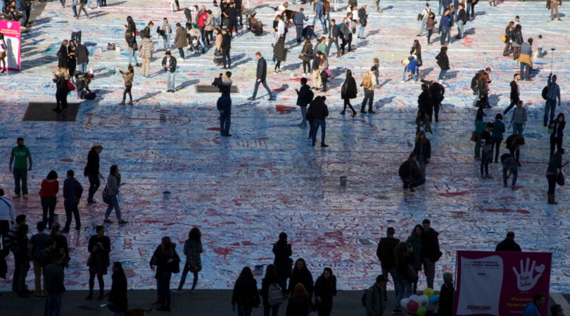 Bionike con il tour Pagina Bianca contro la violenza