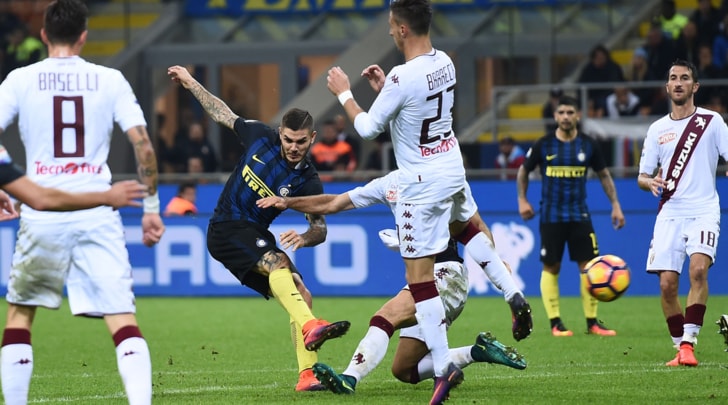 Serie A: Inter-Torino 2-1, la doppietta di Icardi ferma i granata