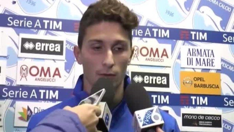 Caldara: "Contento per la prima rete in A"