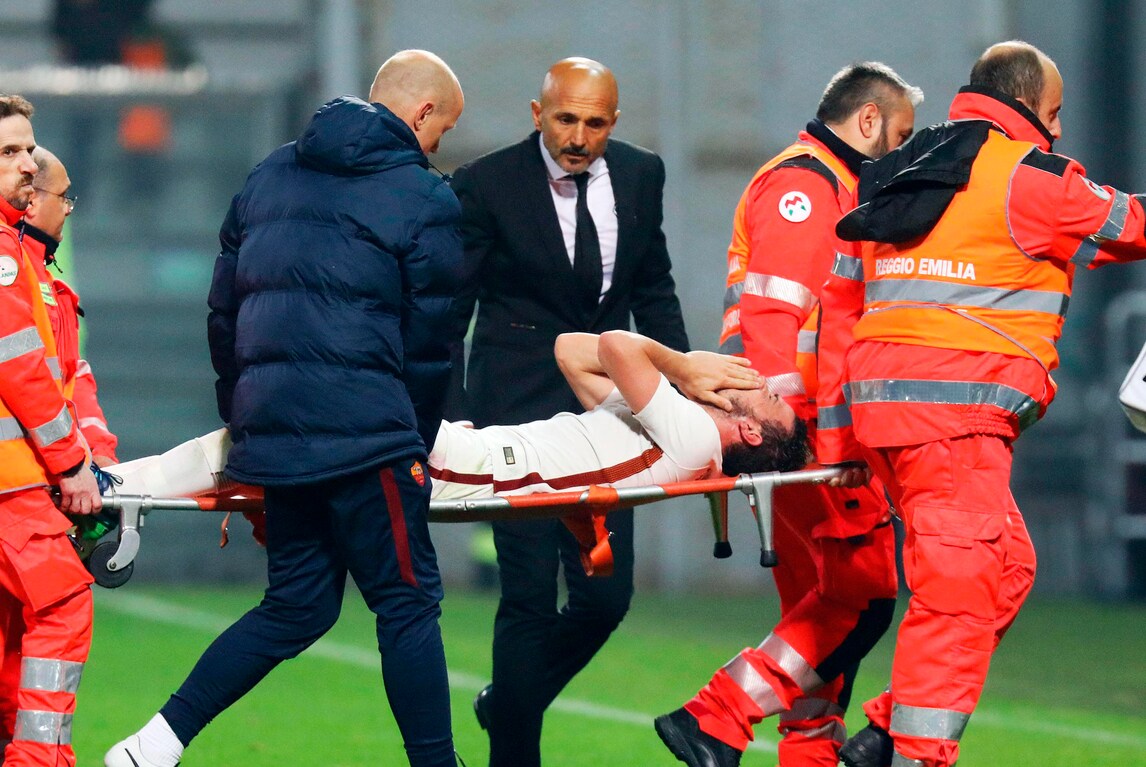 Serie A Roma, rottura del crociato per Florenzi: si opererà domani