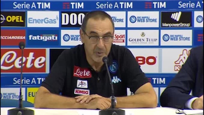 Sarri: "Basta superficialità"