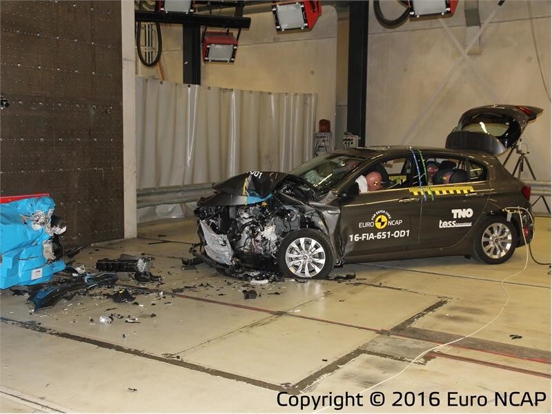 Fiat Tipo alla prova crash test: i risultati