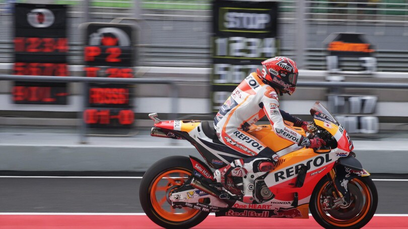 MotoGp Malesia: Marquez avanti nelle ultime libere, Rossi è ottavo