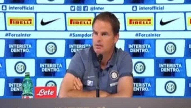De Boer: "Voto al mio lavoro? Un bel 7"