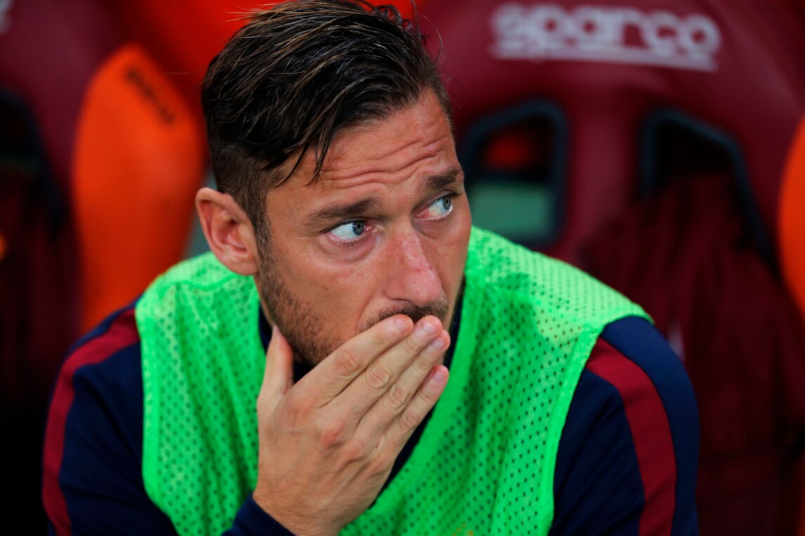Roma, risentimento muscolare per Totti: niente Empoli