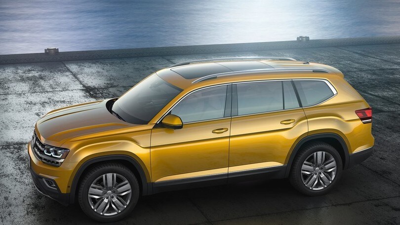 Volkswagen Atlas, il maxi Suv per gli USA: foto