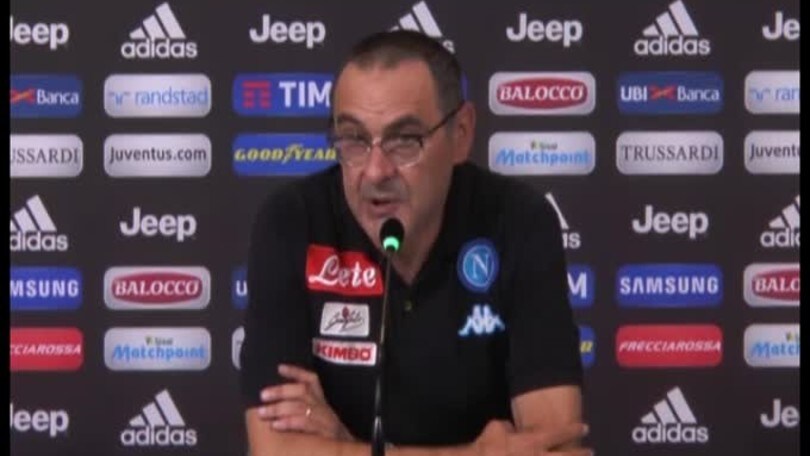 Sarri: "Perso l'attaccante più forte e fatto un mercato giovane"