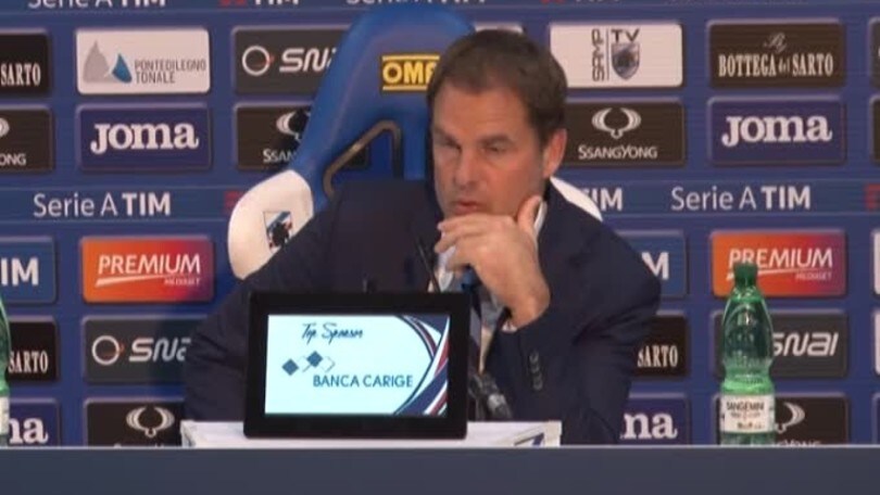 De Boer: "E' un problema di mentalità"