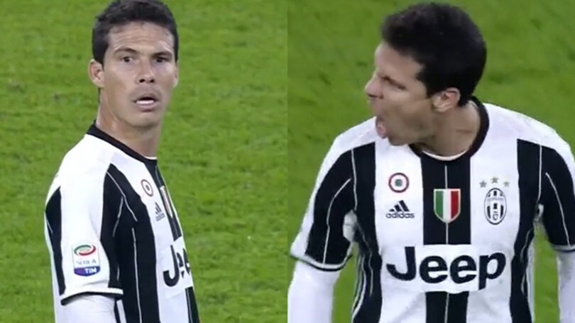 FOTO Juve-Napoli, l'urlo di Hernanes dopo la sostituzione