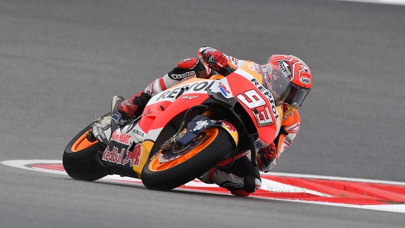MotoGp Honda, Marquez: «Una gara complicata»
