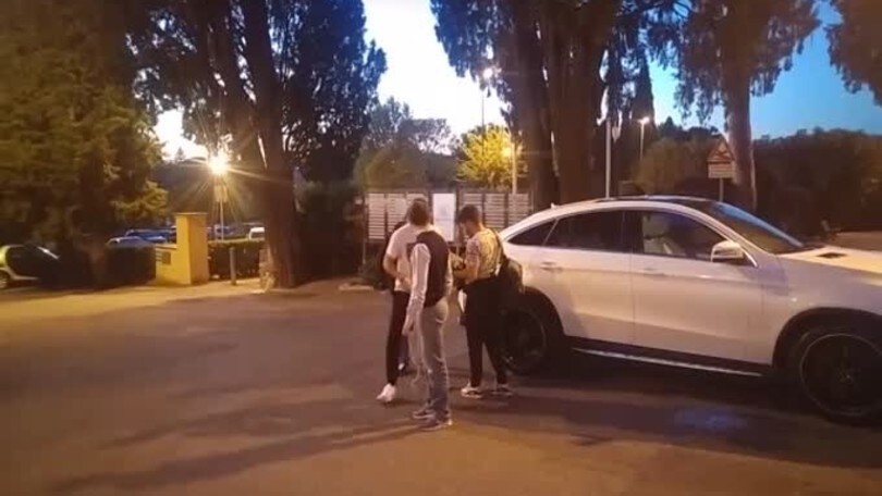 Roma, Manolas a Villa Stuart per l'operazione