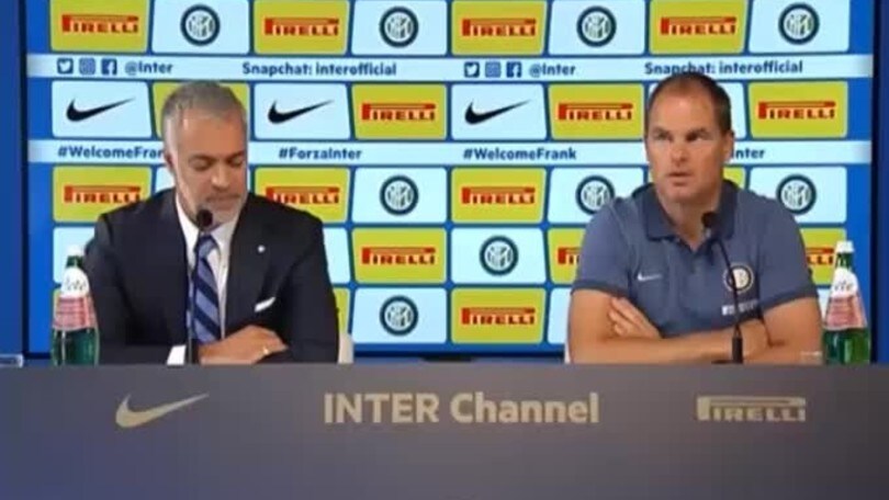 Inter-De Boer: siamo ai saluti