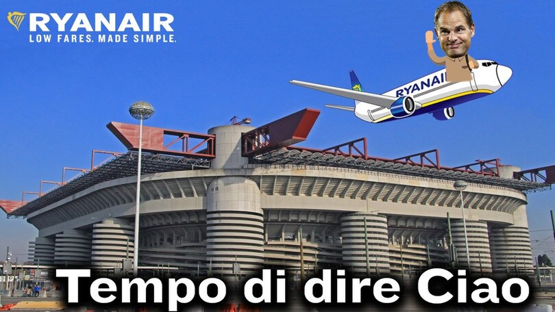 L'Inter esonera De Boer. E sui social dilaga l'ironia