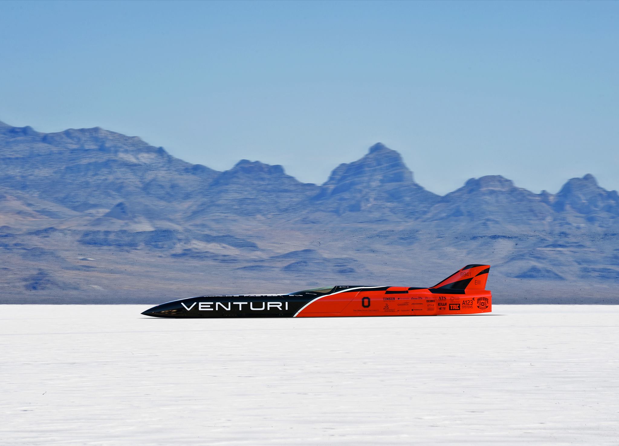 Venturi BB3, l'elettrica dei record da 570 km/h