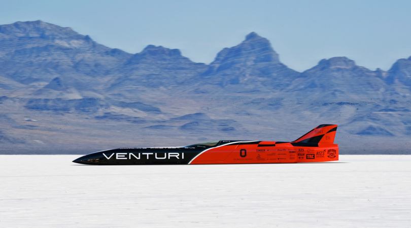 Venturi BB3, l'elettrica dei record da 570 km/h
