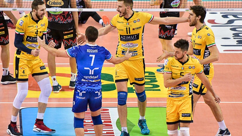 Perugia crolla a -7. Ko nel big match con Modena. Due in vetta