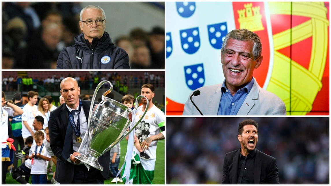 Fifa: i 10 candidati per l'allenatore dell'anno, Ranieri unico italiano e Allegri dov'è?